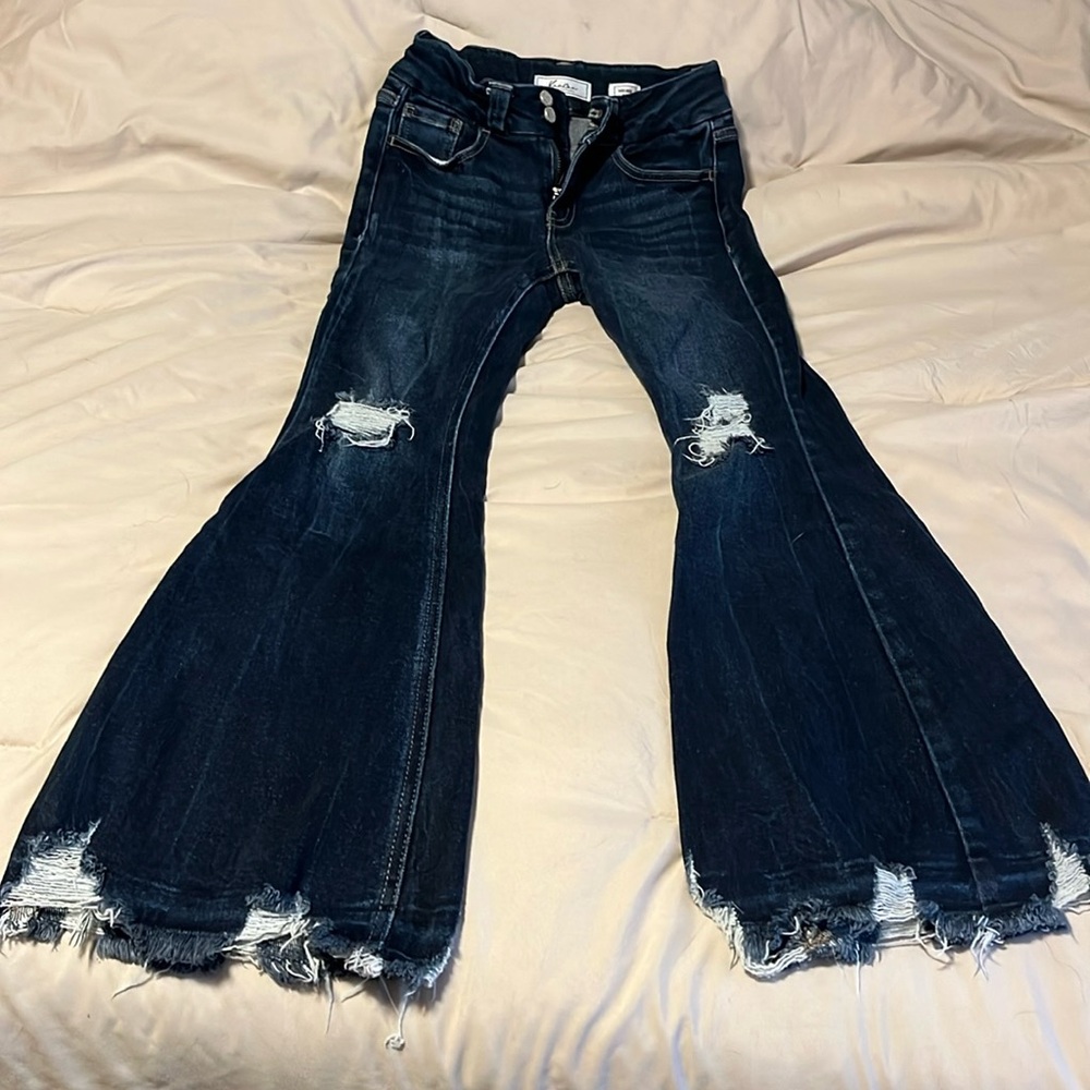 Kancan- mid rise- flare SIZE 12 IN KIDS